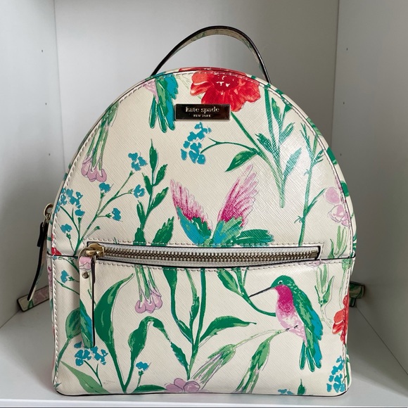 Kate Spade Floral mini backpack - Picture 1 of 16